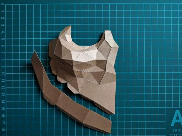 MetalHead LowPoly Payday - Pepakura, Papercraft, Payday, , With your own hands, Craft, Longpost, Metalworkers