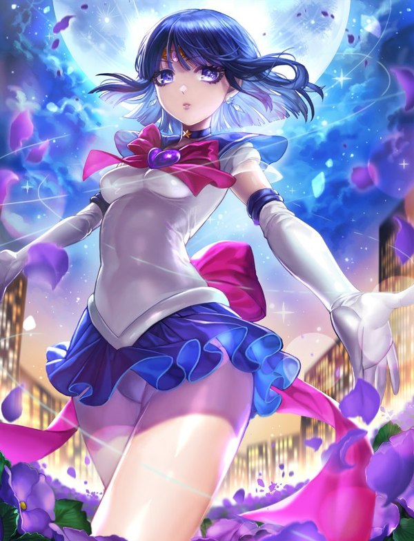 Sailor Saturn. - Anime, Anime art, Sailor Moon, , , , Sailor Saturn