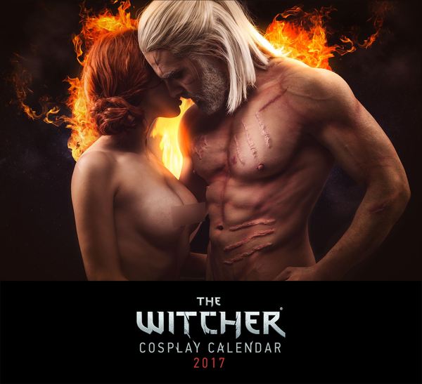 Witcher Cosplay Calendar - NSFW, Witcher, Geralt of Rivia, Triss Merigold, Cosplay, Photo, Ben Schamma