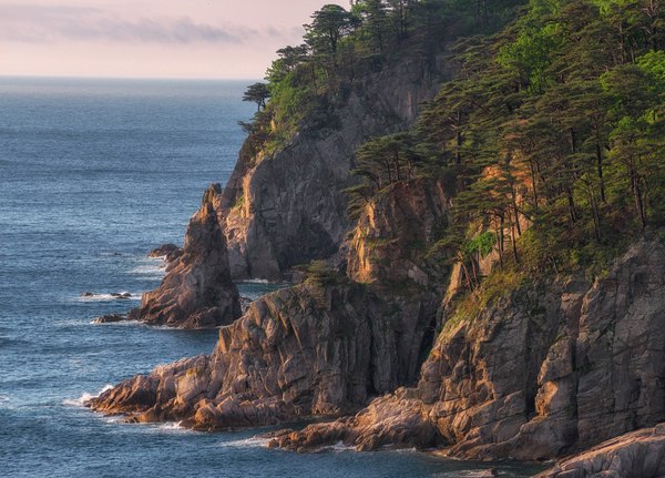 Rocky shores of the Sea of ??Japan - Japanese Sea, Primorsky Krai, The rocks, Russia, Photo, Nature, Landscape, Gotta go, Longpost