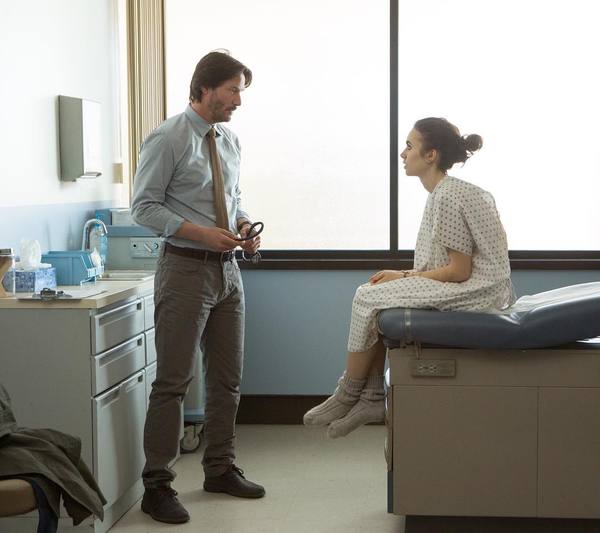 The first frame from the film To the Bone - Movies, , Keanu Reeves, Lily Collins, Scene from the movie