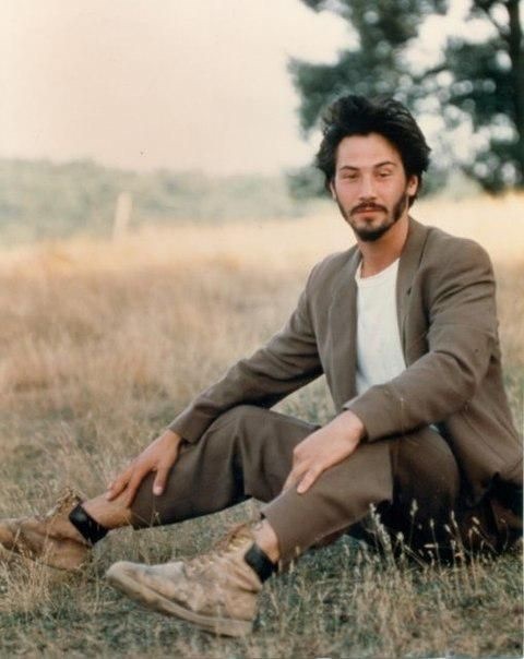 Keanu Reeves 80s - Keanu Reeves, Retro