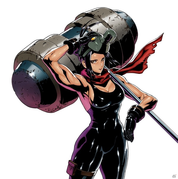 Yoshino - Art, Strong girl, Metal Slug, Metal slug attack, Anime art, GIF