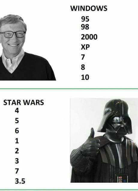 Darth Vader approves... - Star Wars, Windows, Darth vader, Bill Gates