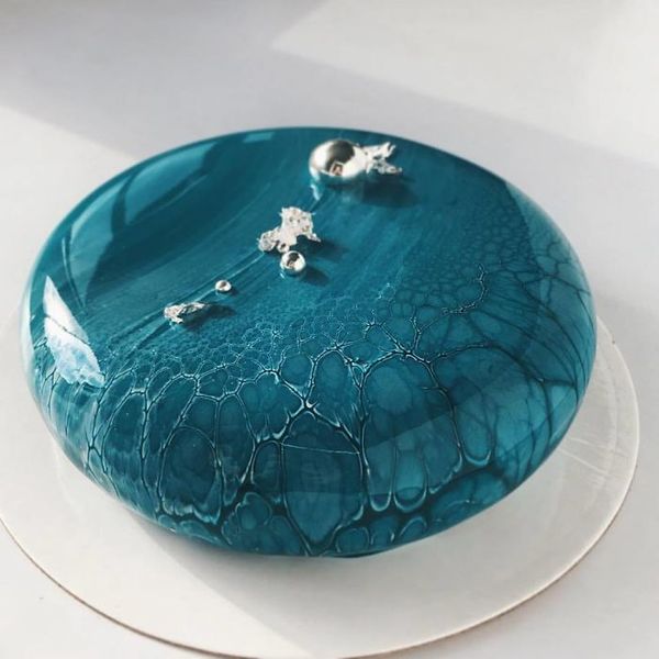 Glazed mirror cakes - Cake, Sweets, , Longpost