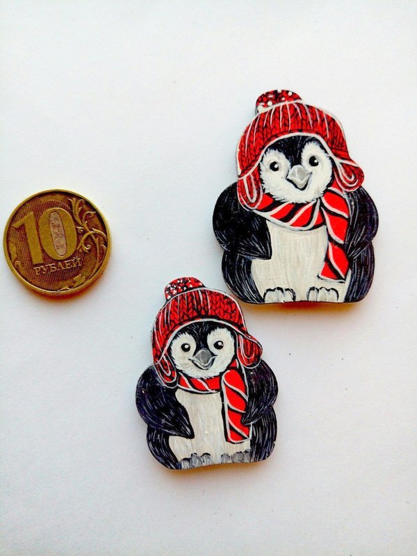 Products with the author's hand-painted on wood from the artist Lina Subbkota. - My, Raccoon, Painting, cat, Handmade, Painting, Owl, Presents, Earrings, Longpost