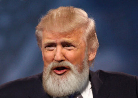 Ho ho ho - Donald Trump, Photo, Fotozhaba, Santa Claus, Christmas, USA, Politics