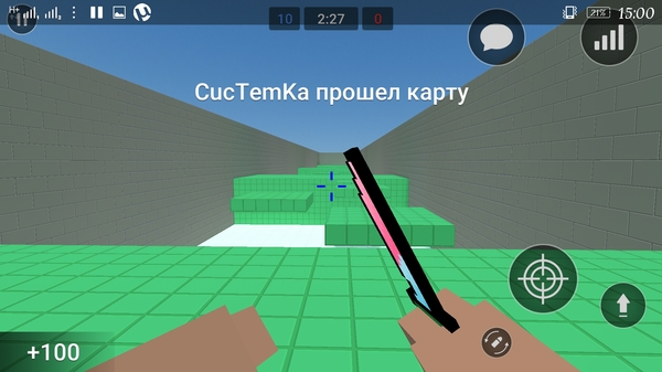I play Block Strike. =) - My, Android 7, , Games