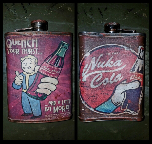 My dream gift - My, Handmade, Fallout, Flask, Vault boy, With your own hands, Nuka Cola