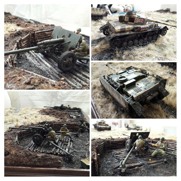 scale diorama - My, The Great Patriotic War, Modeling, Diorama, , Longpost