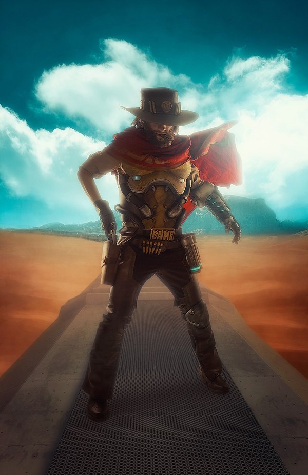 McCree в исполнении Дениса Цукрина - Русский косплей, Косплей, Overwatch, Blizzard, Игры, Геймеры, Компьютерные игры, Длиннопост