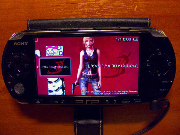 Cool device, cool game - My, Sony PSP, The 3rd Birthday, Recently