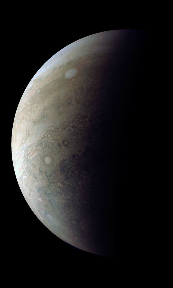 «Южный полюс Юпитера» - Космос, Юпитер, NASA Juno