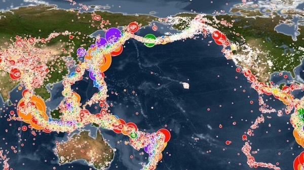 Scientists have mapped all the earthquakes over the past 15 years - Earthquake, Land, Cards, Video, The science