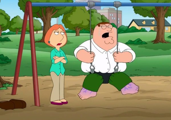 When I decided to swing. - Family guy, Swing