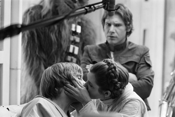 This look... - Han Solo, Star Wars, Princess Leia, Kiss, , Backstage, Behind the scenes