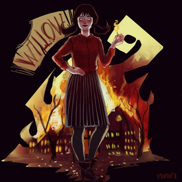 Willow from Don't Starve - My, Games, Dont starve, Willow, Girls, Art