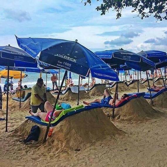 Beach chairs banned on Pattaya beaches on Wednesdays - Thailand, Pattaya, Law, Beach