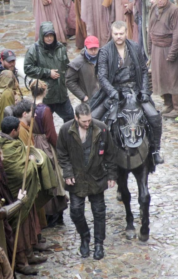 SPOILER! - Game of Thrones, Filming, Spoiler, Yara Greyjoy, Euron Greyjoy, Longpost