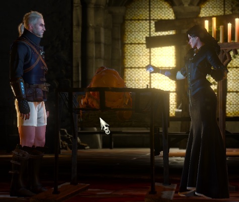 You just woke up at the girl's and you try to slip away, and she fires it ... - Gamers, Games, Relationship, Geralt of Rivia, Witcher