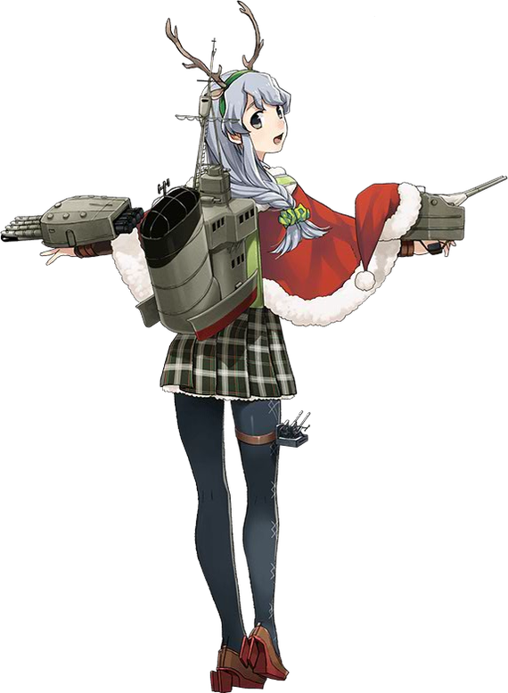 Yamagumo - Yamagumo, Kantai collection, Anime