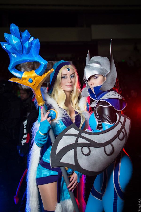 Luna & Crystal Maiden - Dota 2 Crystal Maiden, Luna, Dota, Dota 2, 