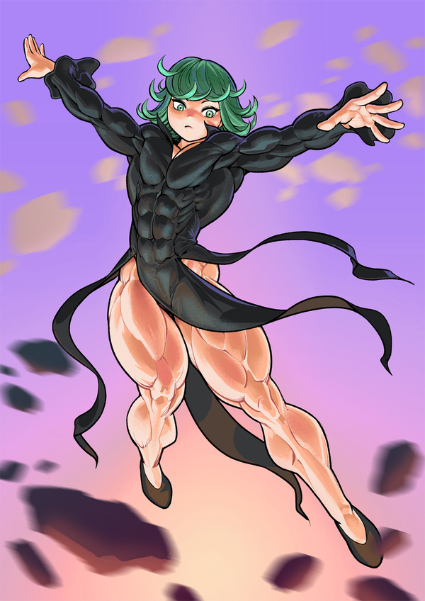 The Hurricane Pokkuti, ,  , -, Extreme muscles, Tatsumaki, Onepunchman, 