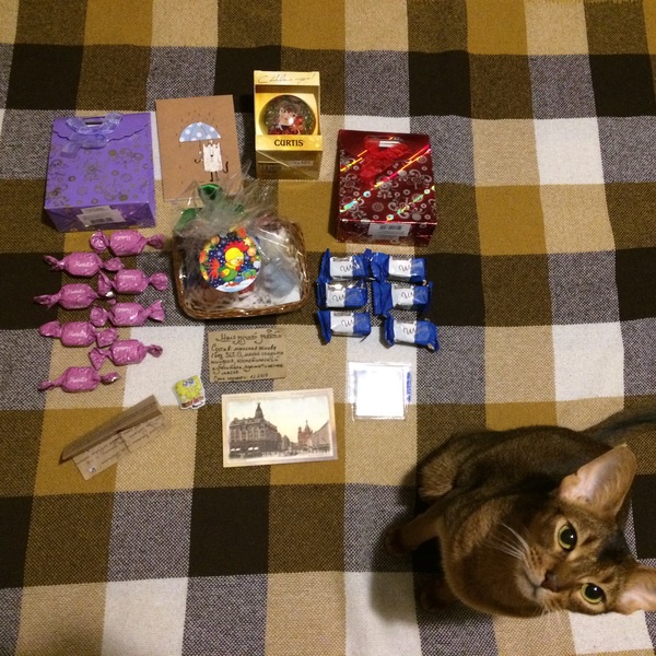 The holiday comes to us! - My, Secret Santa, New Year's gift exchange, Milota, New Year, Presents, , Longpost