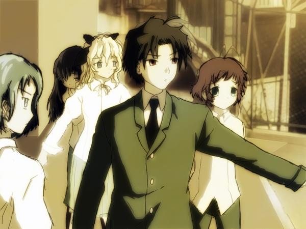 Katawa shoujo - Katawa shoujo, All characters, Anime art, Anime, Not anime, Visual novel