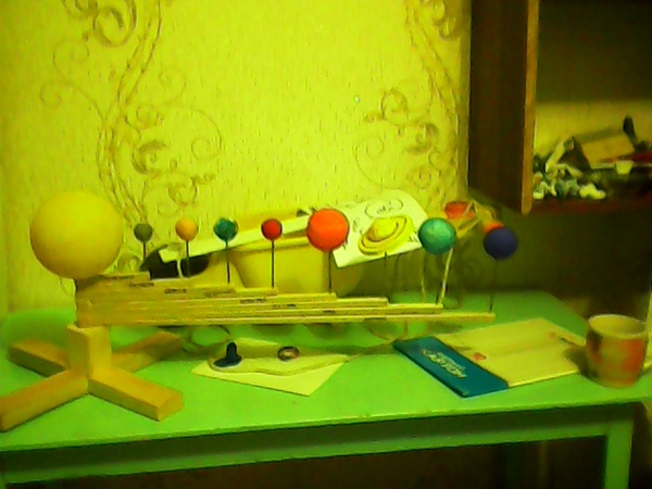 solar system model - Children, My, School