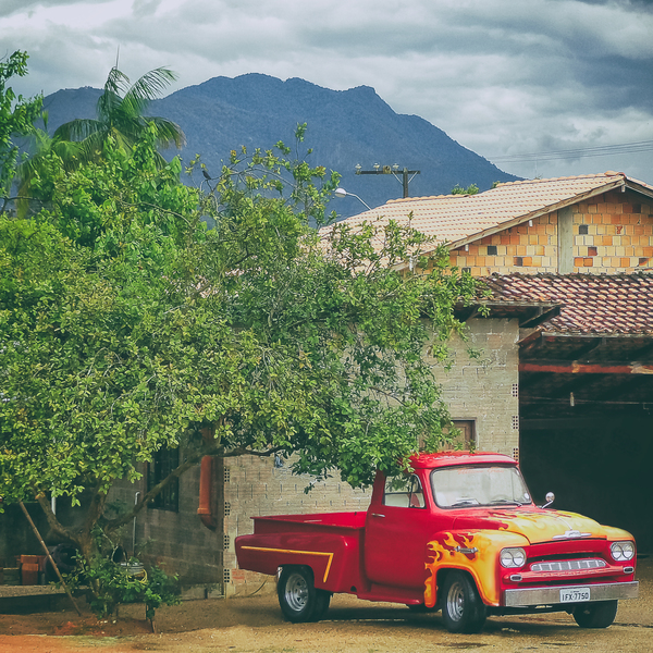 Quietly dormant personification of chaos and anarchy - My, Brazil, Filter, The photo, Retro, Auto, My