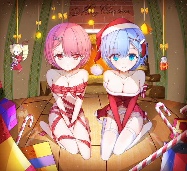 Ram and Rem - NSFW, Аниме, Ram and rem, Re:Zero Kara, Anime Art, Ram (Re:Zero Kara), Rem (Re:Zero Kara)