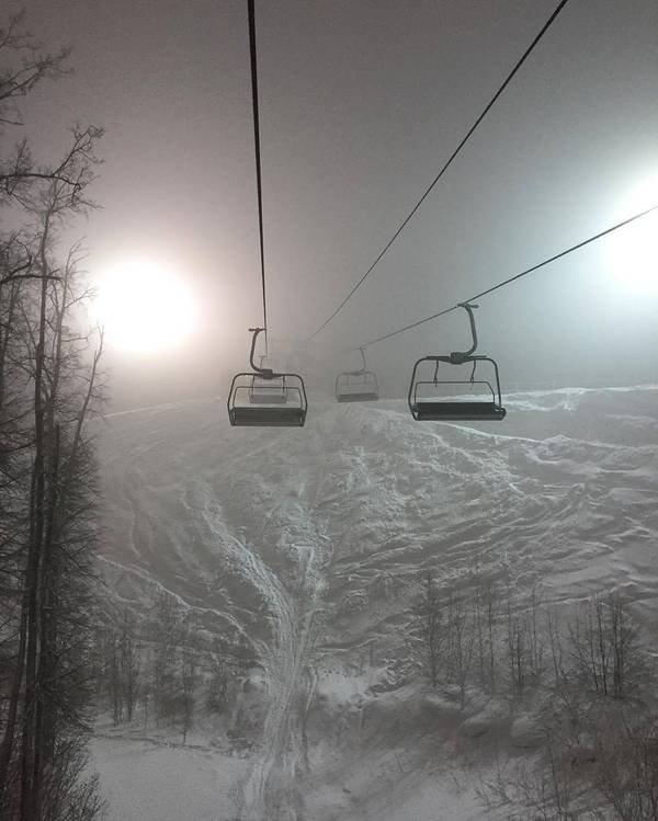 Rise - Skiing, Winter, Height, Lift, Fog