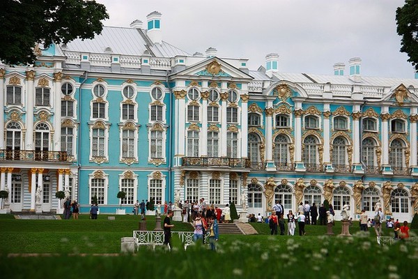 Catherine Palace - sights, Within Pushkin, Town, Architecture, beauty