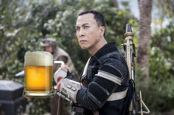 The beer flows in me and I am one with the beer. - Star Wars: Rogue One, Star Wars, Donnie Yen