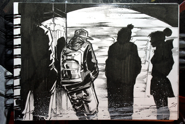 Здаров, Пикабу, как жизнь? Арт, Графика, Иллюстрации, Рисунок, Творчество, Человек-паук, Веном, Карнаж, Длиннопост