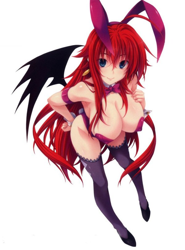 Риас Гремори - NSFW, High School DXD, Rias Gremory, Anime Art, Аниме, Длиннопост