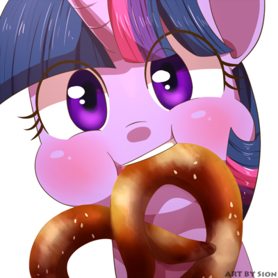 Pretzel - My Little Pony, Twilight sparkle, Рисунок, Aosion