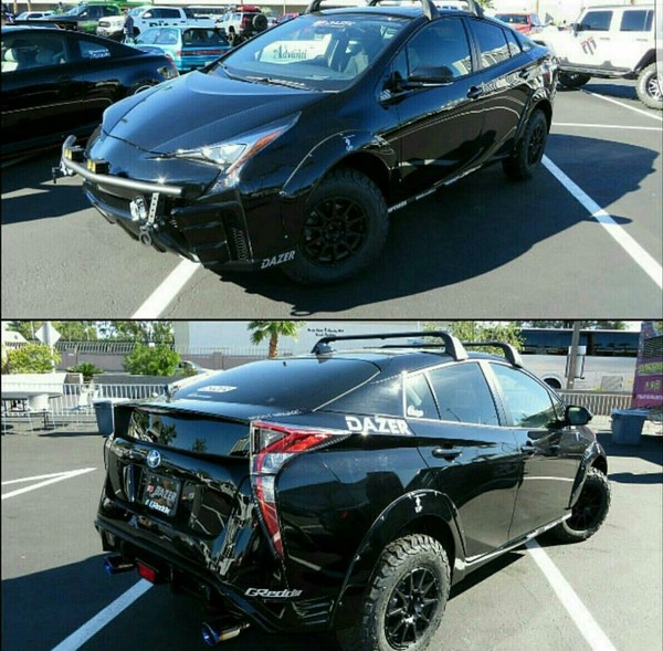 Боевой Prius - Toyota, Toyota Prius, WTF