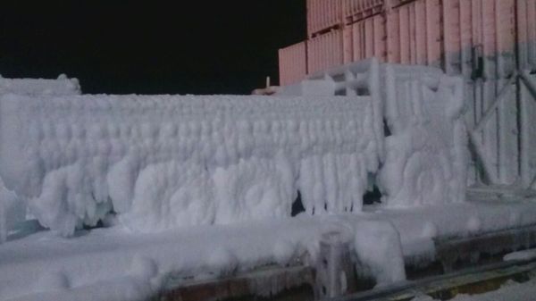 Frost covered with snow, look do not freeze! - Car, Frost, Freezing, Cold, Winter, Longpost, Photo