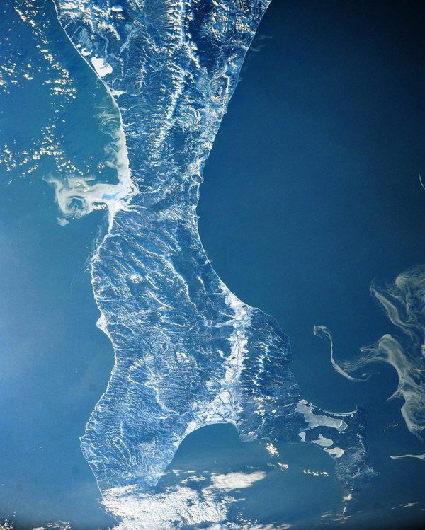 Sakhalin from space - Space, Sakhalin, Photo, Pictures from space
