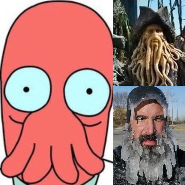 Zoidberg, Jones and some uncle. - Kraken, Zoidberg, , Ice, Octopus