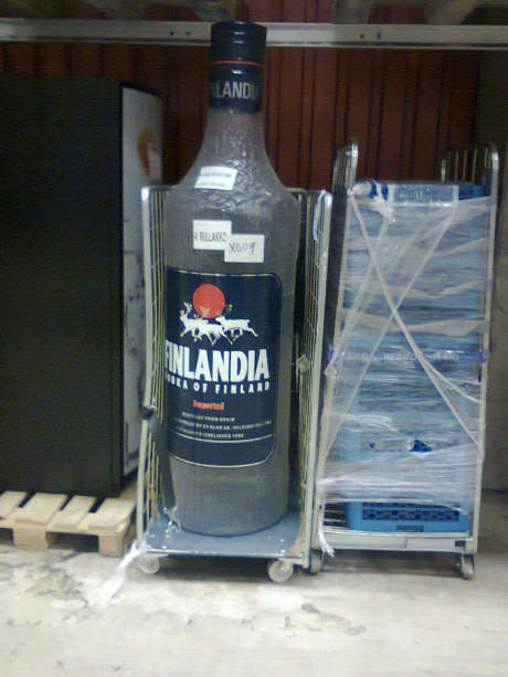 ... and on New Year's Eve we just drank one bottle! - Finnish, Vodka, Giants