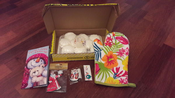 Thank you, Snow Maiden from Novosibirsk! - New Year's gift exchange, My, Secret Santa, Novosibirsk, Moscow