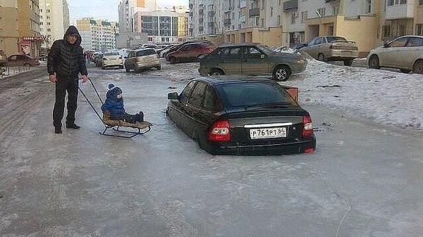 Когда мороз застал в расплох. - Мороз расплох, Застал