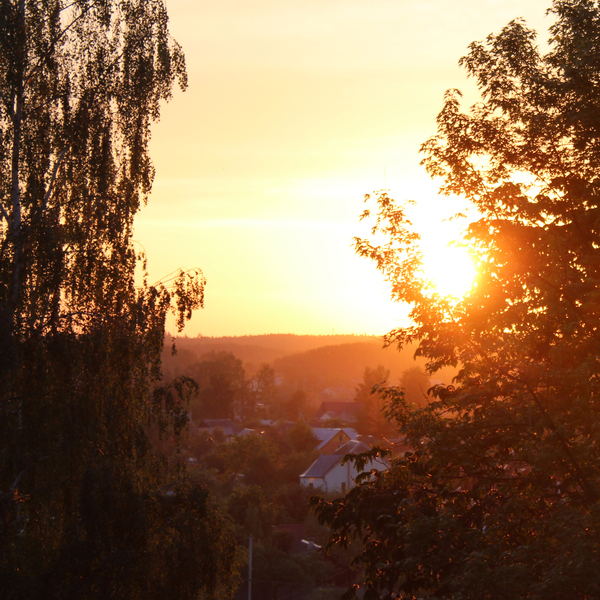 May evening - My, The photo, Photo, Canon, Sunset, Spring, Ratomka, Republic of Belarus