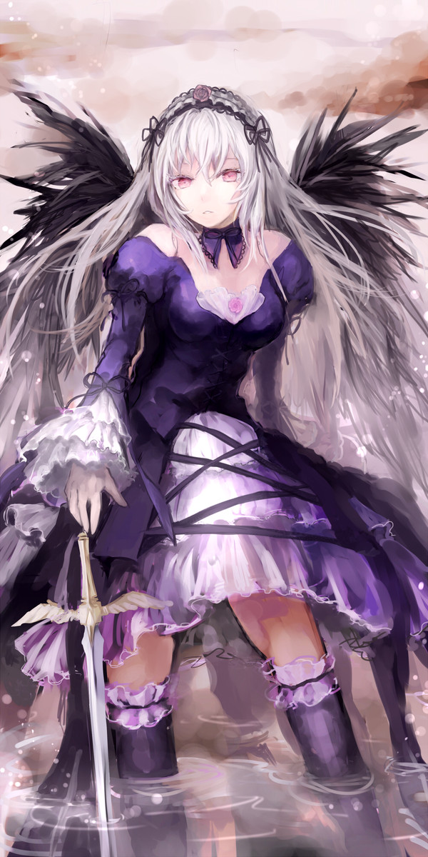 Suigintou - Anime, Anime art, Rozen maiden, Suigintou