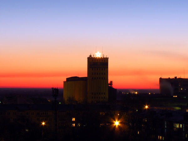 Rising of the last day of the outgoing year. - Photo, My, Blagoveshchensk, Sunrise