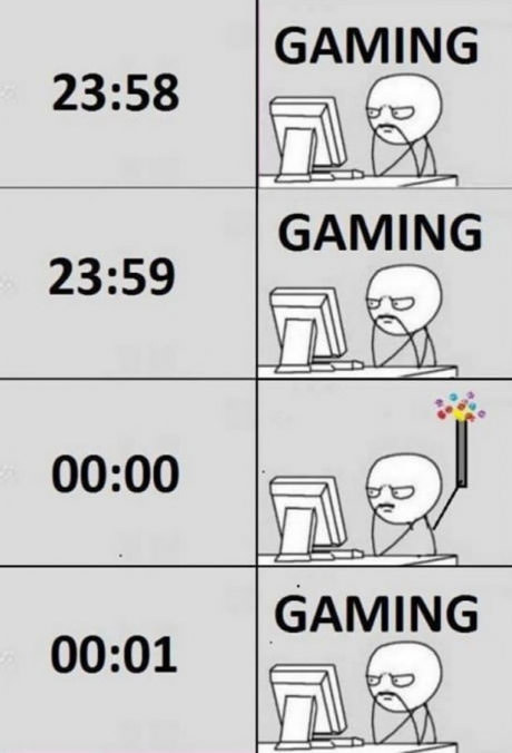 New Year, fans to play video games! - Games, New Year