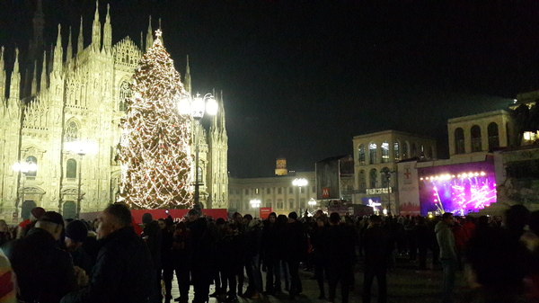 Happy New Year from Milan! - My, , Milan, Duomo, Italy, New Year